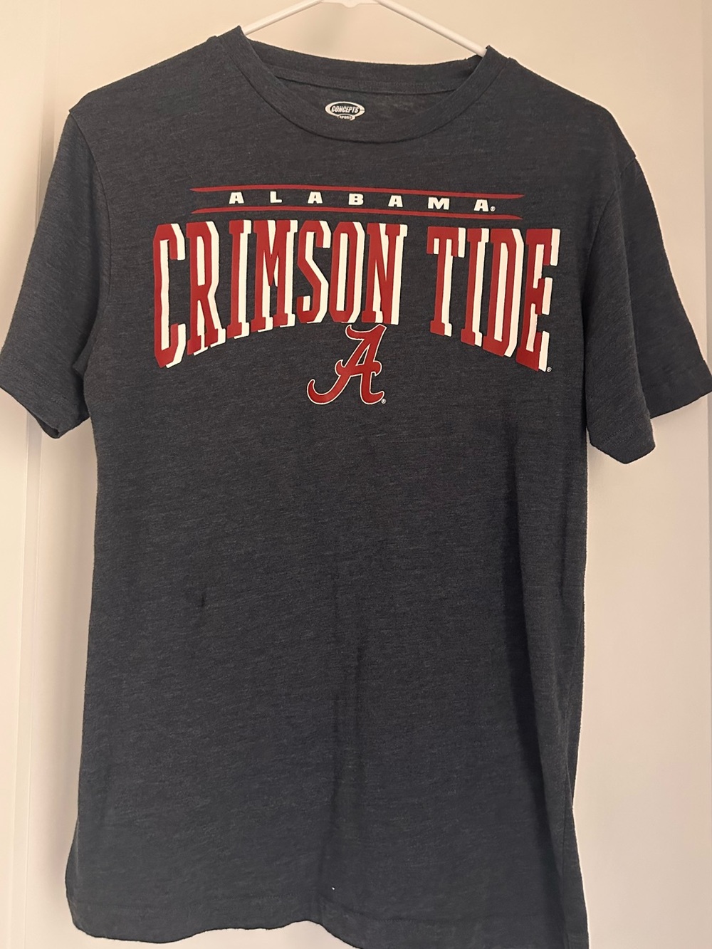 Alabama Crimson Tide T-Shirt
Dark Gray Size S